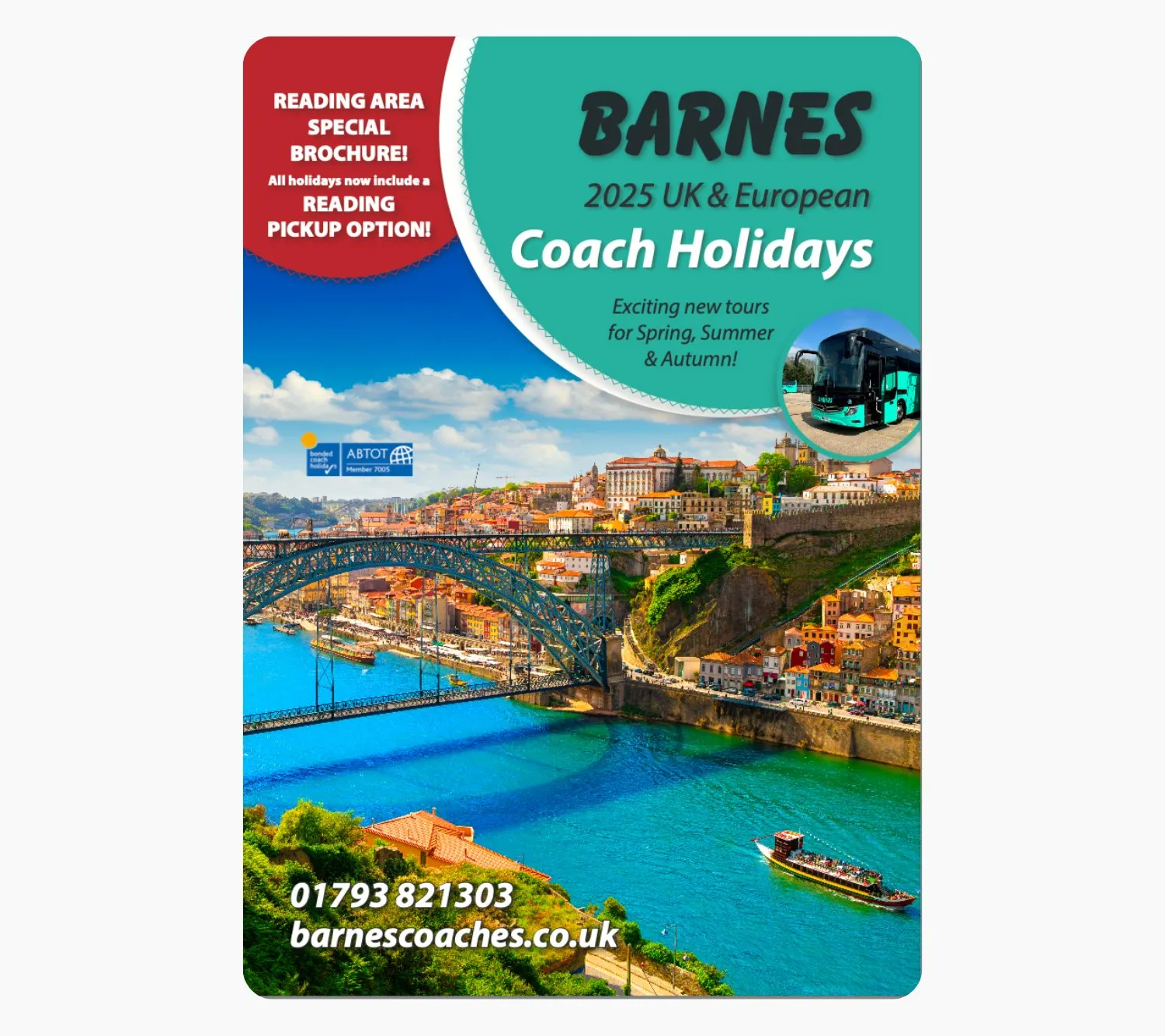 Barnes Coaches 2025 Holiday Brochure